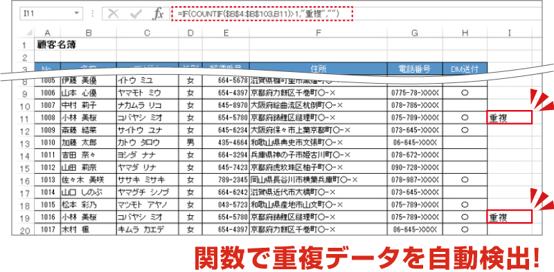 自動検出