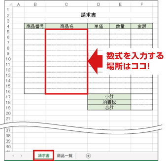 入力場所