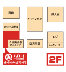 ハロー！パソコン教室イトーヨーカドーたまプラーザ校の地図